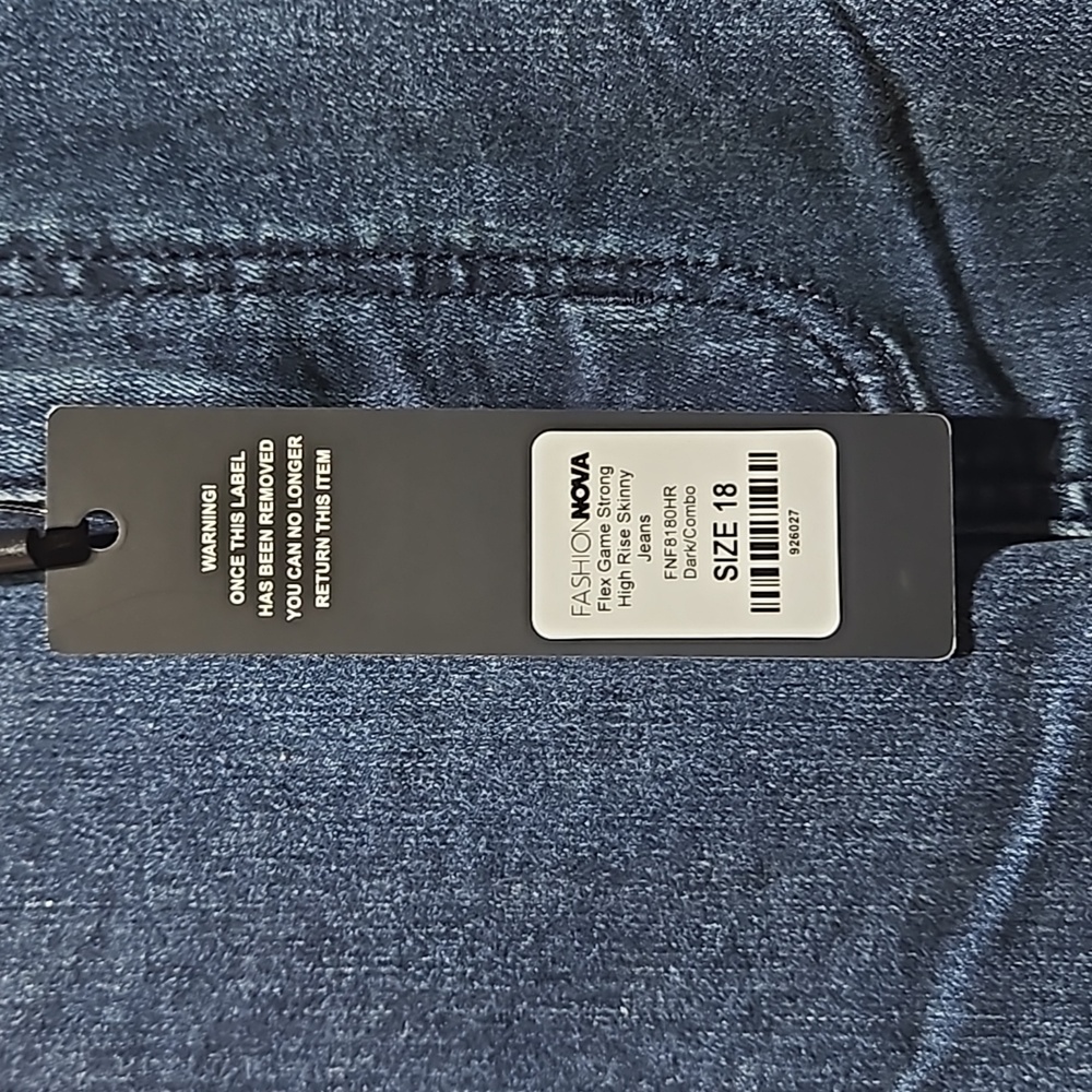 High Rise Skinny Jean - Picture 4 of 9